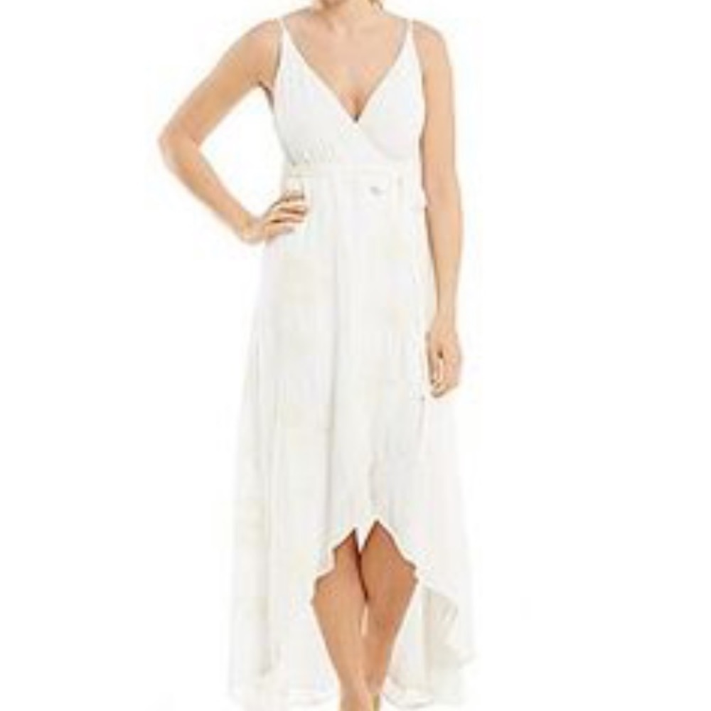 Chelsea and violet embroidered high low dress